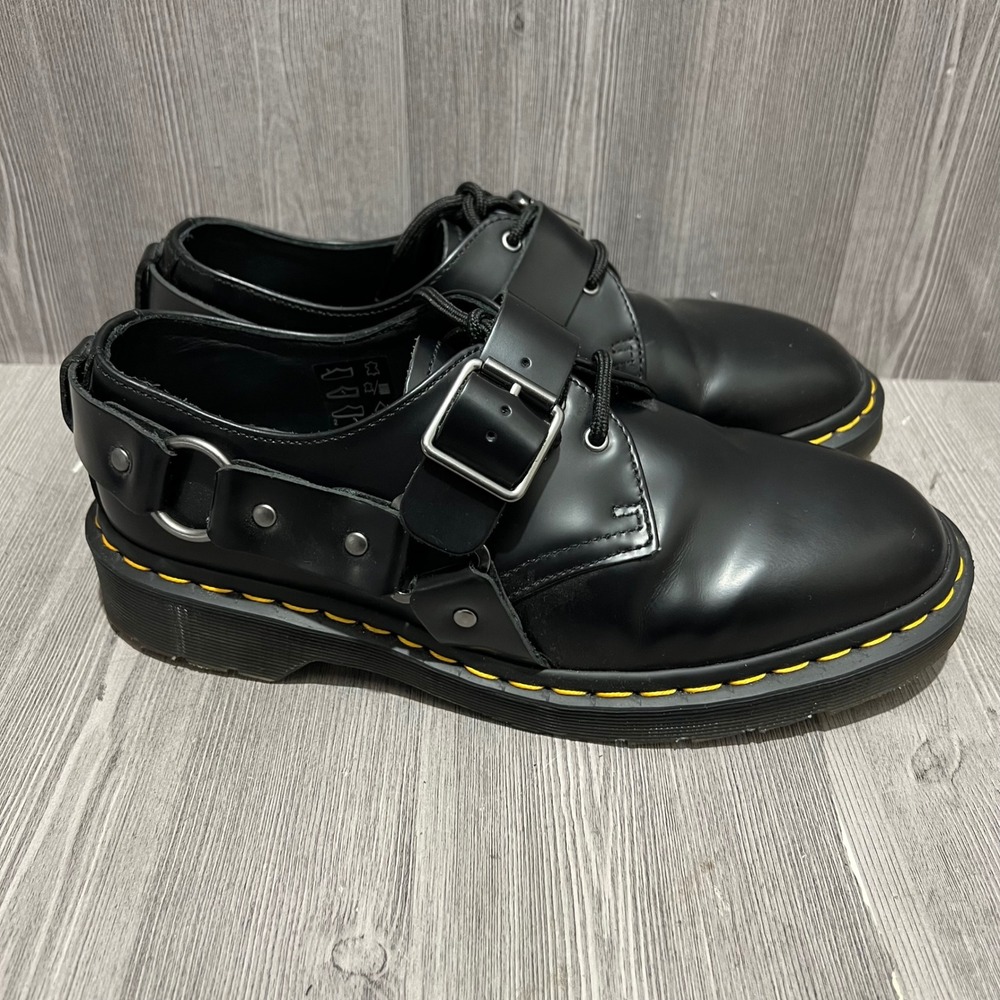 Dr. Martens Henree Smooth Leather Oxford Derby Shoes Womens Size 8 & Mens Size 7